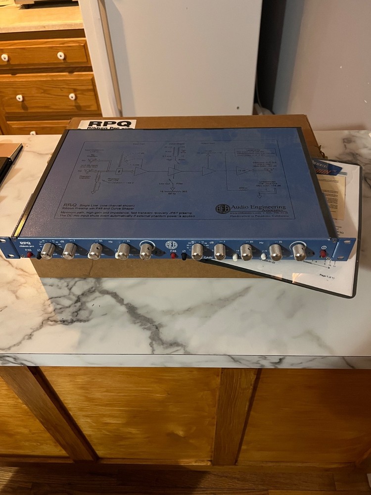 AEA RPQ 2 channel Preamp