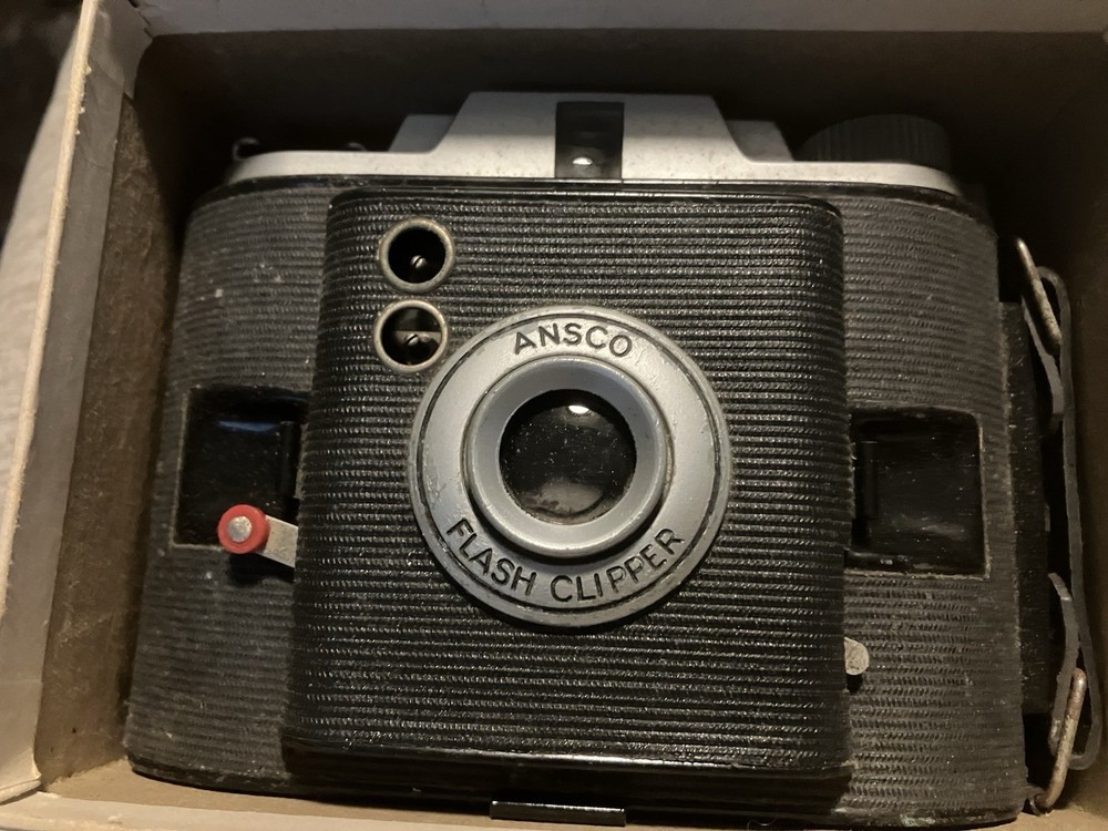 Ansco - Flash Clipper 616 Roll Film Camera - Vintage