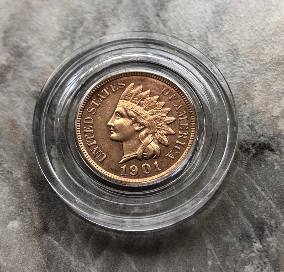 1901 Indian Head Cent BU CONDITION