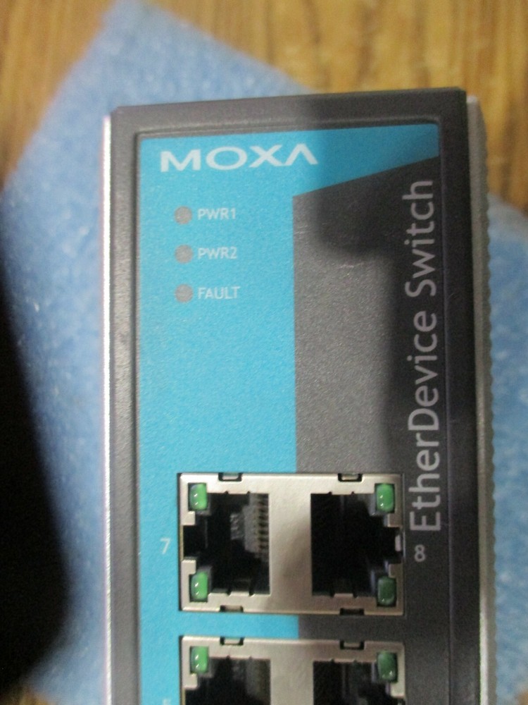 Moxa Technologies Model: EDS-308. 8-Port EtherDevice Switch. <