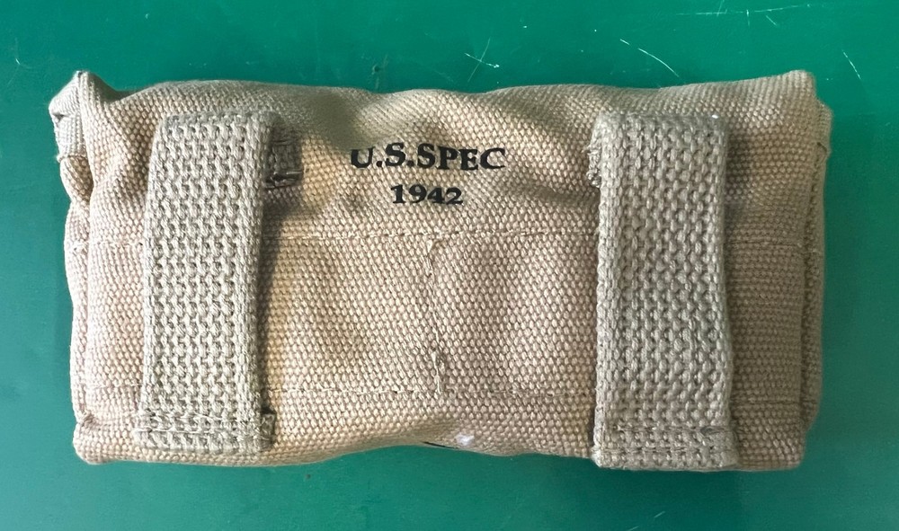 U.S. MODEL SHOTGUN SHELL POUCH KHAKI 1942