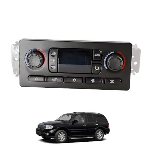 AC Heater Climate Control Switch Module Panel Compatible with 2002–2007 Chevy