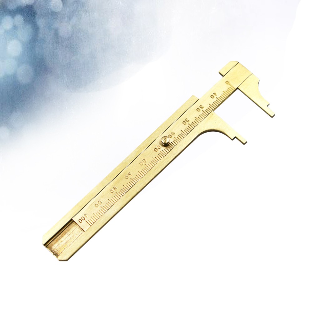 Gauge Digital Caliper Double Scale Brass Pocket Caliper