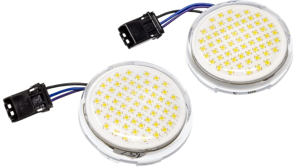 Letric Lighting Co LLC-DJSWAA Deluxe Bullet Style Switchbacks LED Insert for CVO