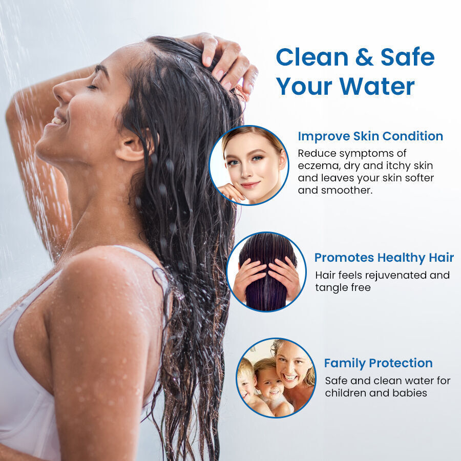 LUXURY SHOWER CARTRIDGE - 'WATERS THERAPY SHOWER MAX' FILTER (LEMON SCENT)