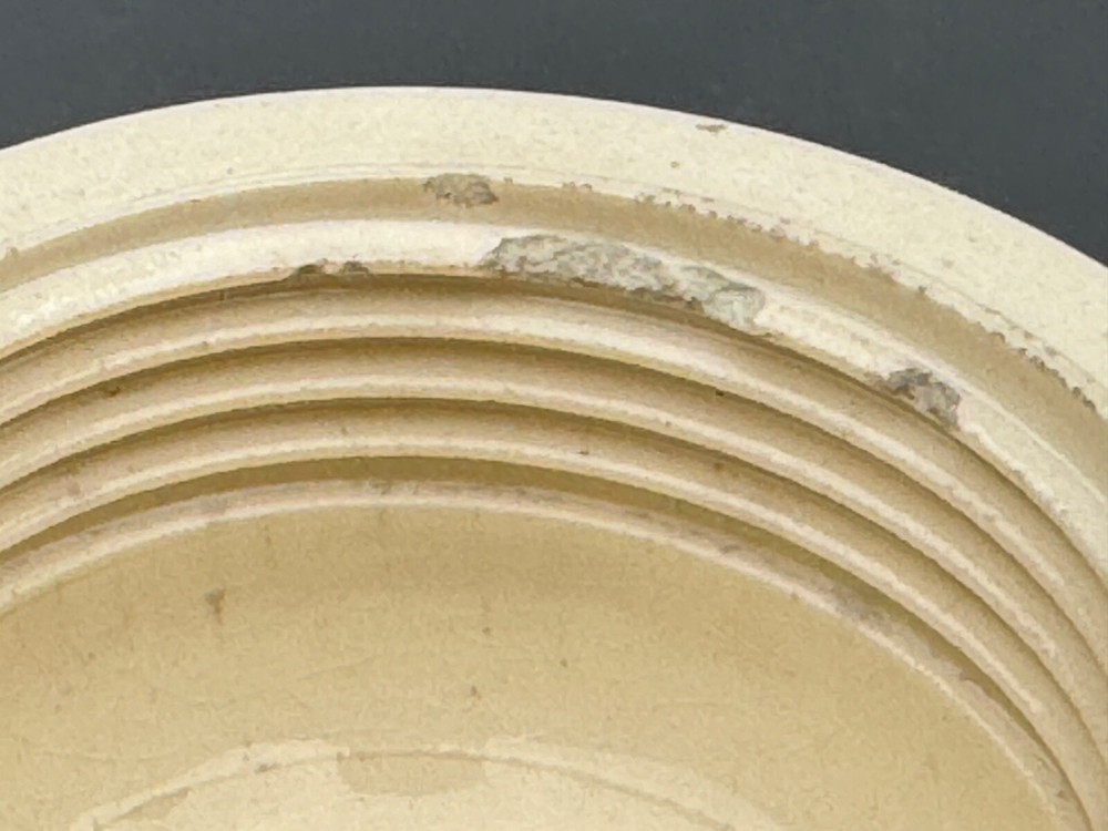 ANTIQUE PORCELAIN CERAMIC CEILING ROSE RECLAIMED