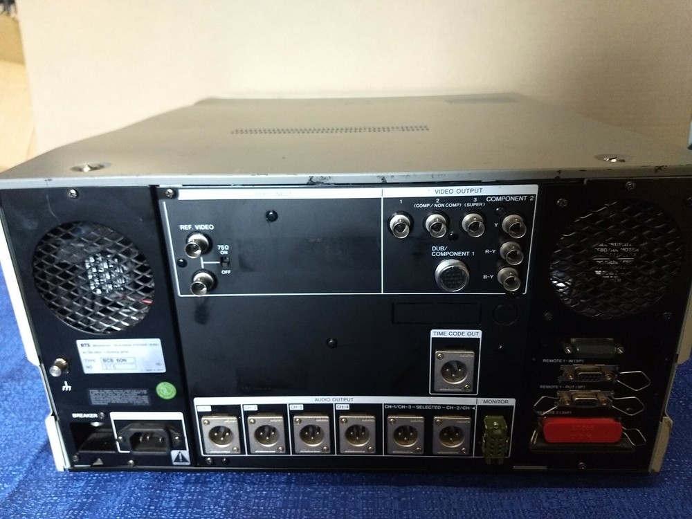 BTS BCB 60N BetaCamSP Video Cassette Player