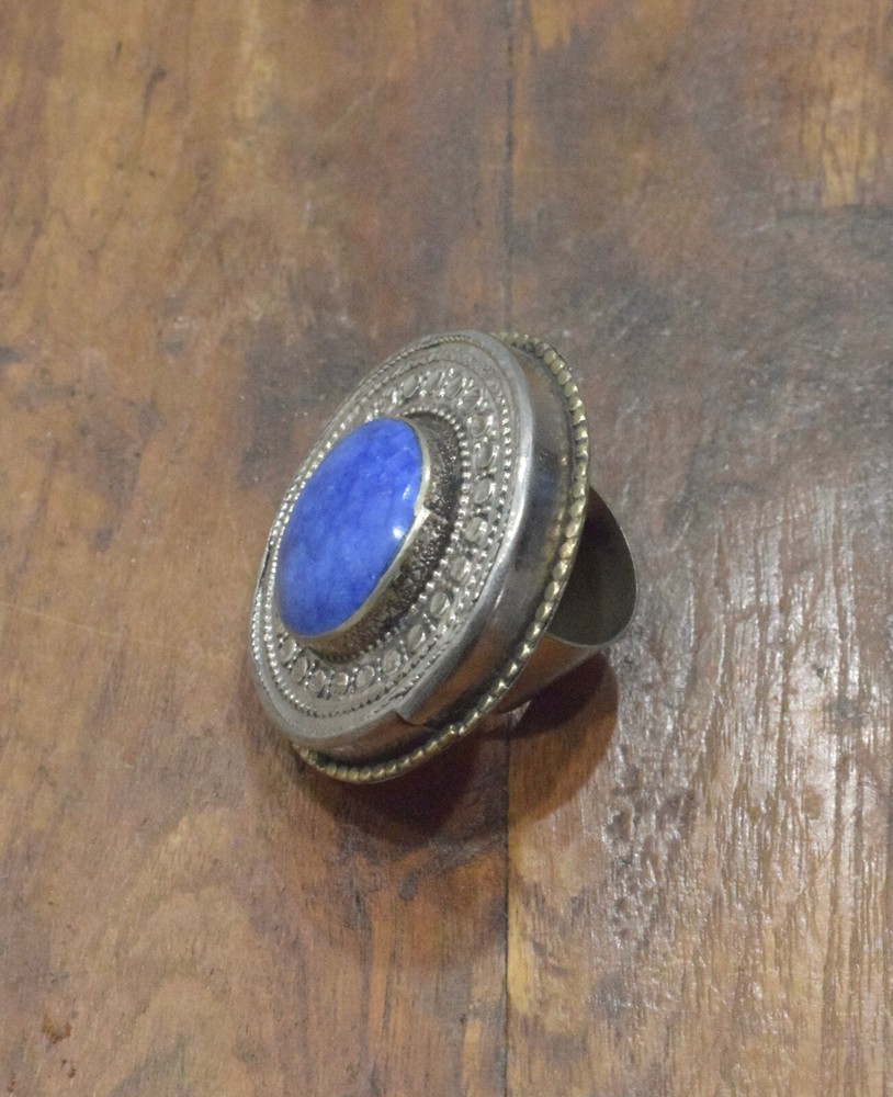 Middle Eastern Blue Lapis Ring