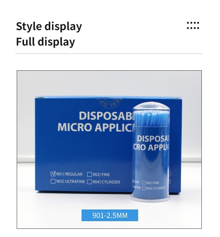 Disposable Consumable Applicators Micro Applicator Brushes Micron Aplicator
