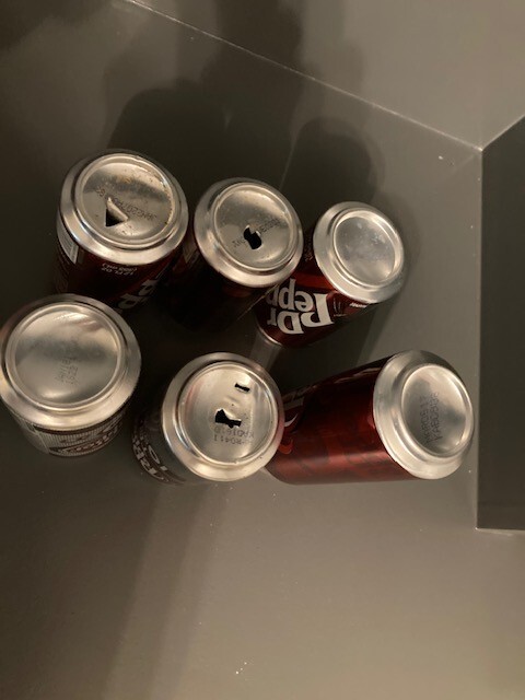 Six Pack Dr Pepper Cans Mixed Lot