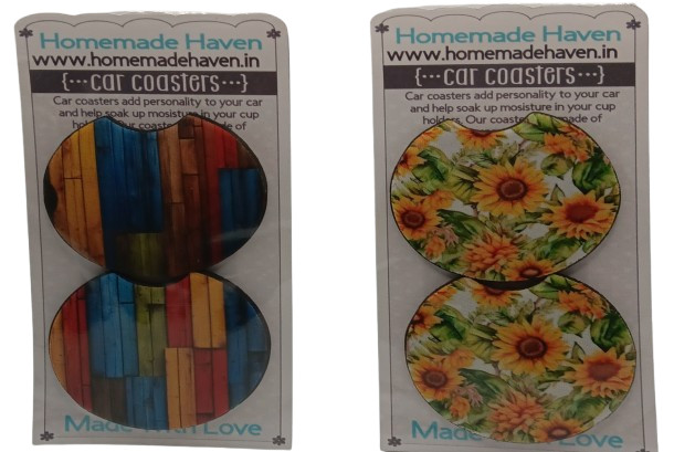 Car Coaster Set of 2