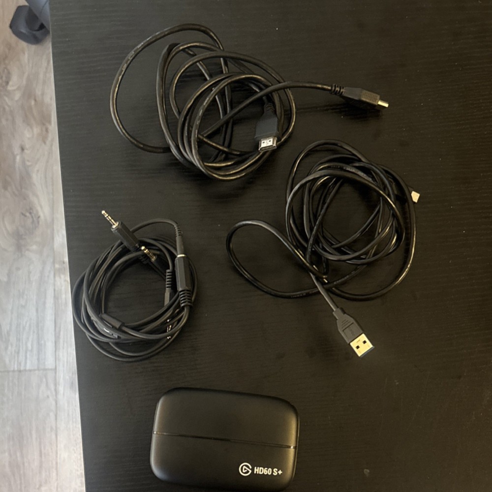 Elgato HD60 S+ Video Capture USB 3.0 HDMI Device with Cables