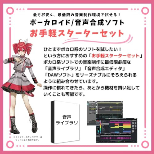 Gynoid v4 Flower Easy Starter Set Vocaloid Beginner Set