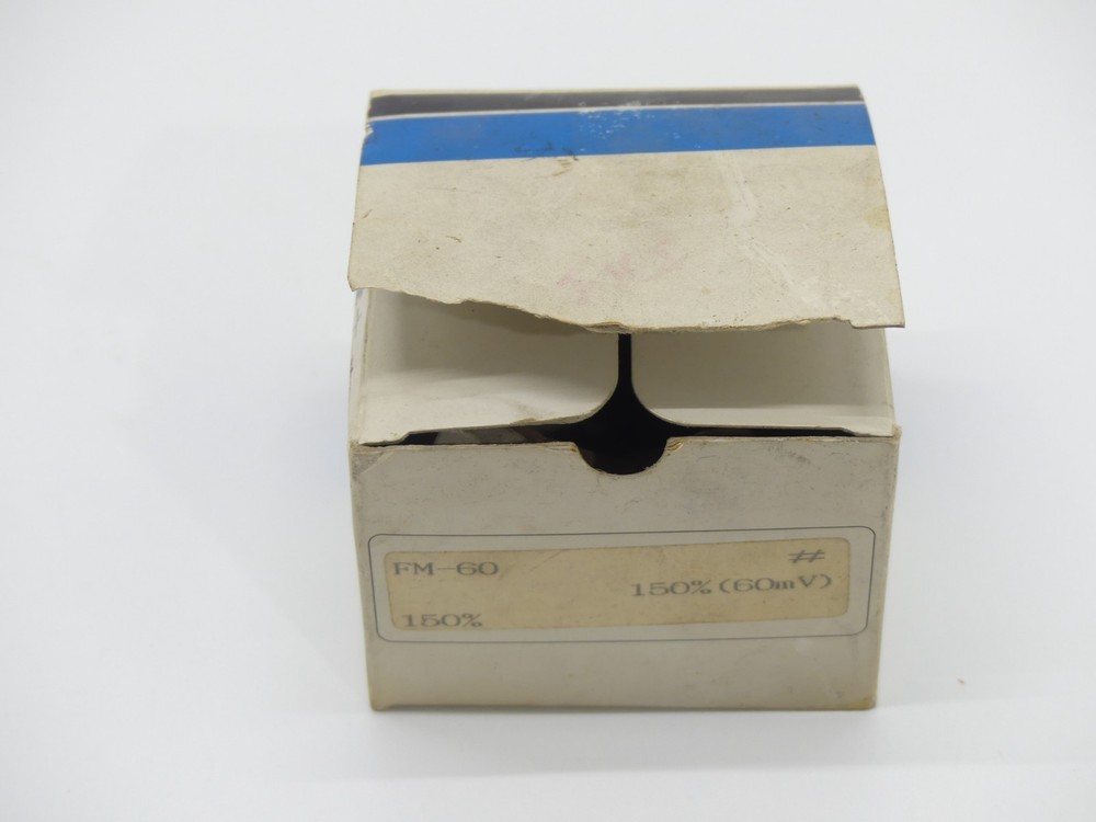 Fuji FM-60 60mV 150% Panel Meter - New Open Box