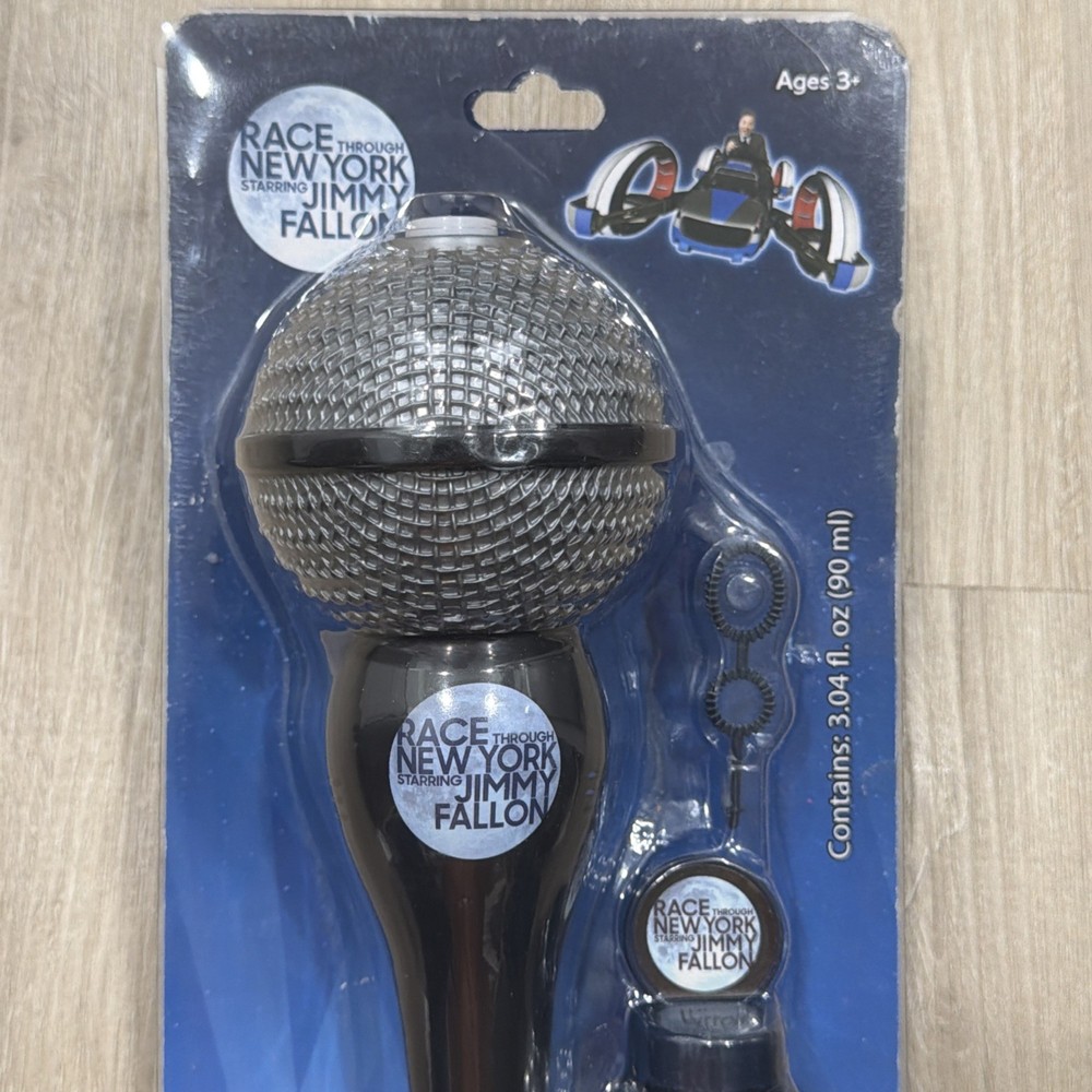 Jimmy Fallon Universal Studios Race Through New York Bubble Wand