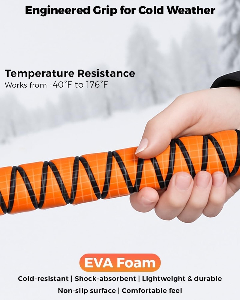 Telescopic Ice Scraper for Car Windshield