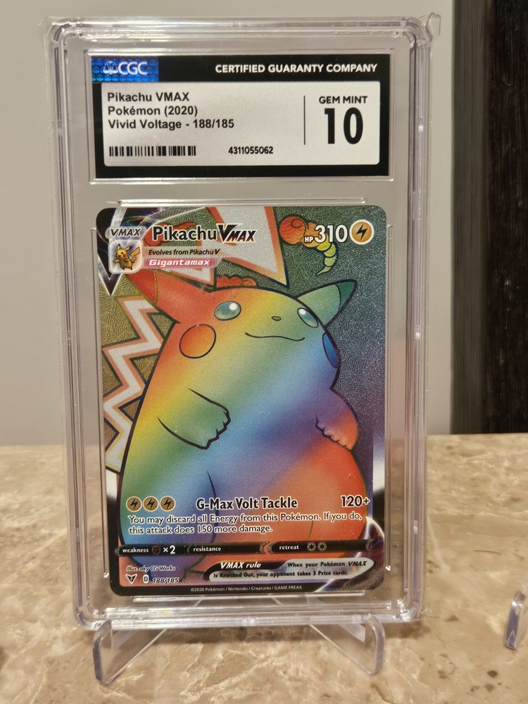 Pokemon Vivid Voltage 100% Complete Master Set Tech 90 Binder Graded Pikachu NMM