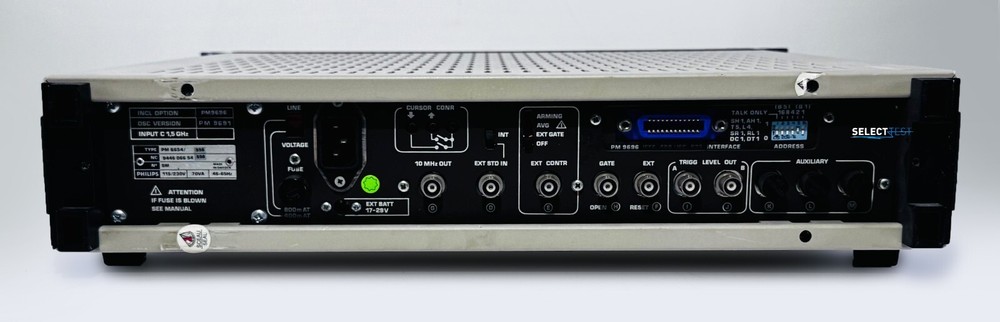 PHILIPS PM6654 PROGRAMMABLE FREQUENCY COUNTER W/OPTs (REF.: 873N)