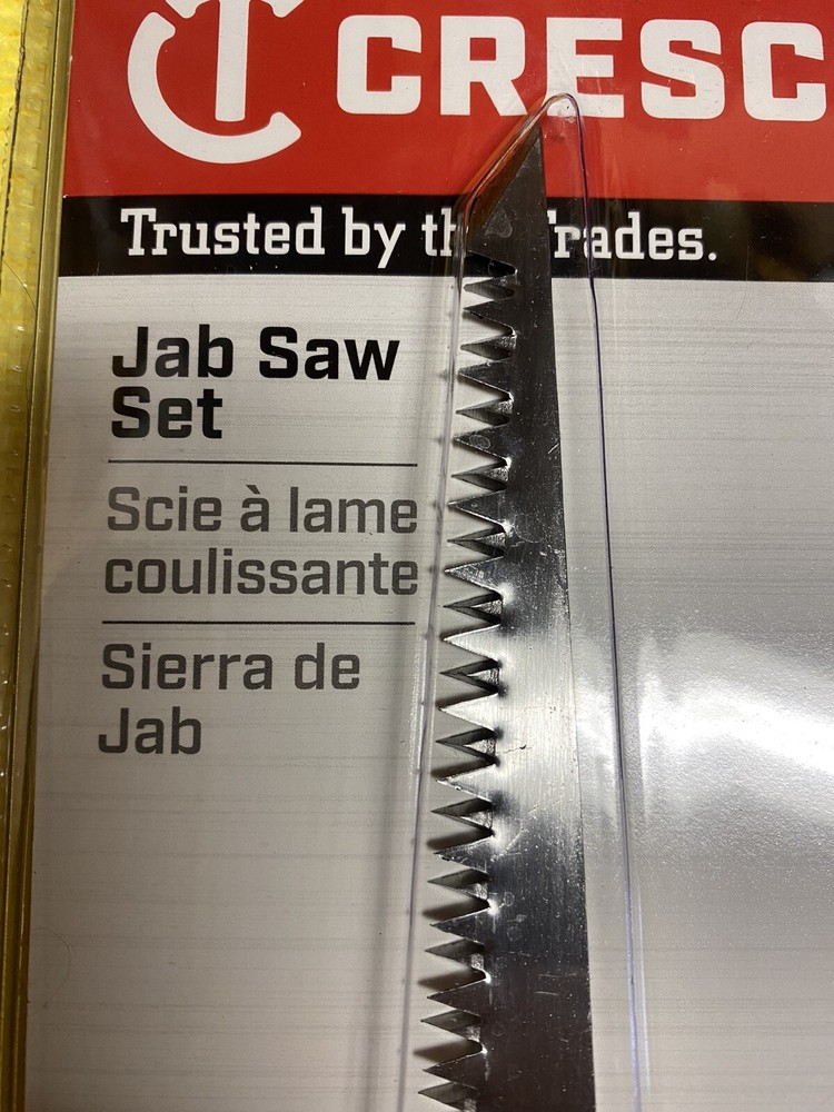 Drywall saw/ Jab Saw - Crescent - 2 Pack