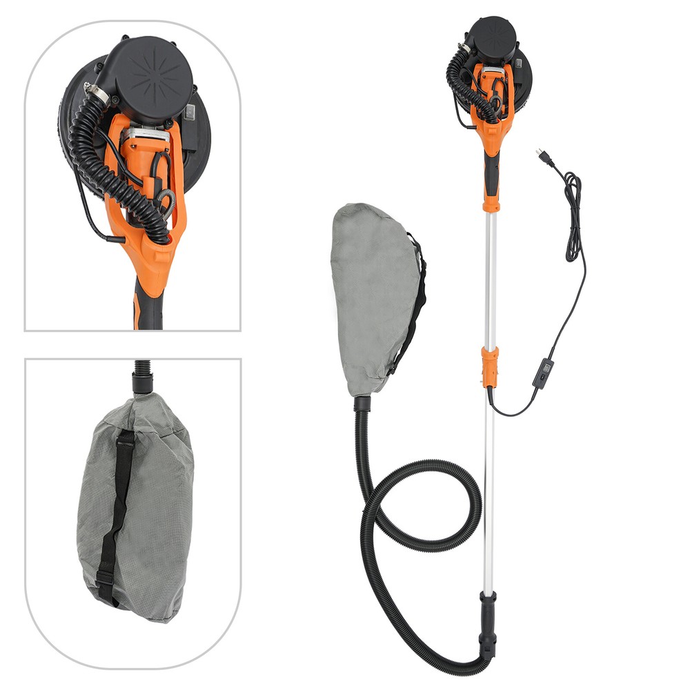 New Variable Speed Dustless Drywall Sanding Machine Electric Ceiling Wall Sander