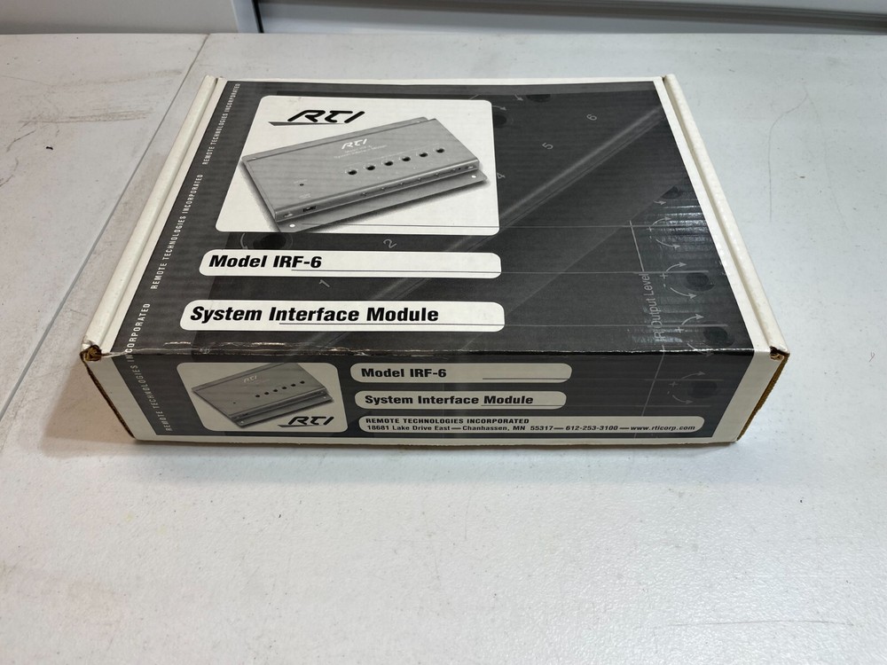 RTI Theater Touch IRF-6 System Interface Module