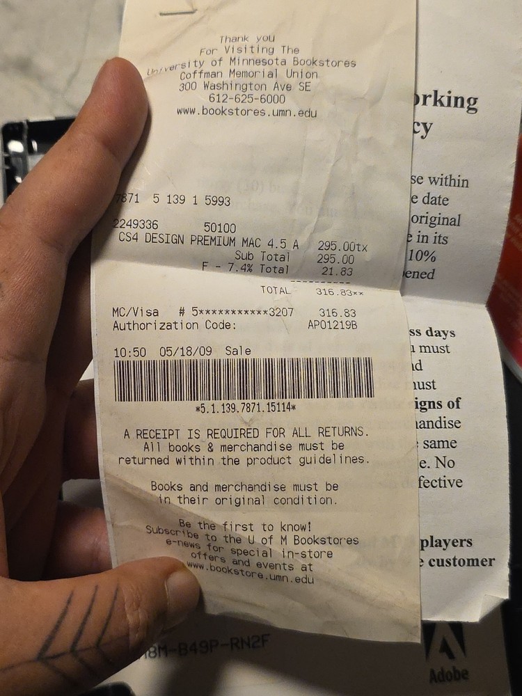 Adobe Creative Suite 4 Design Premium for Mac OS