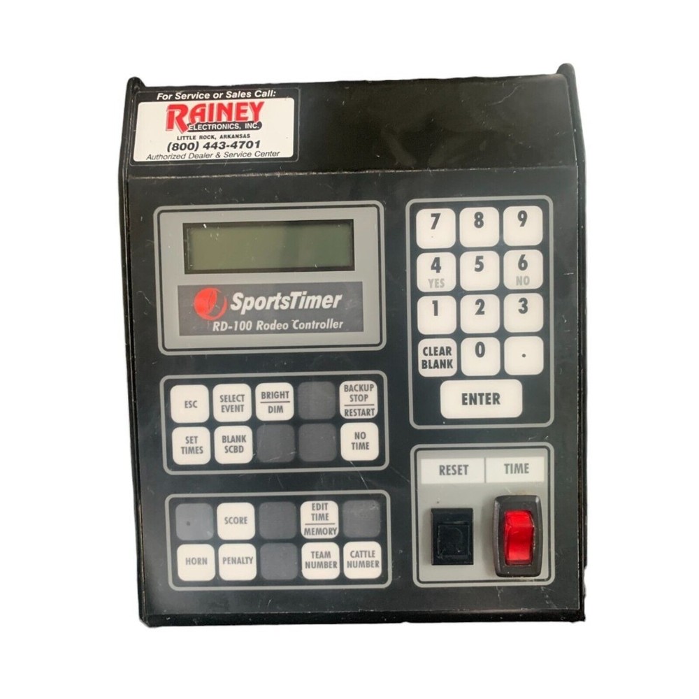 SportsTimer RD-100 Rodeo Gymkhana Scoreboard Controller Rainey Electronics