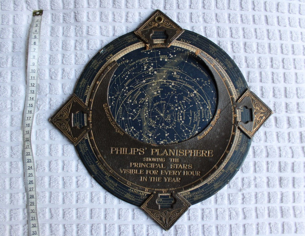 Philips' Planisphere Showing the Principal Stars