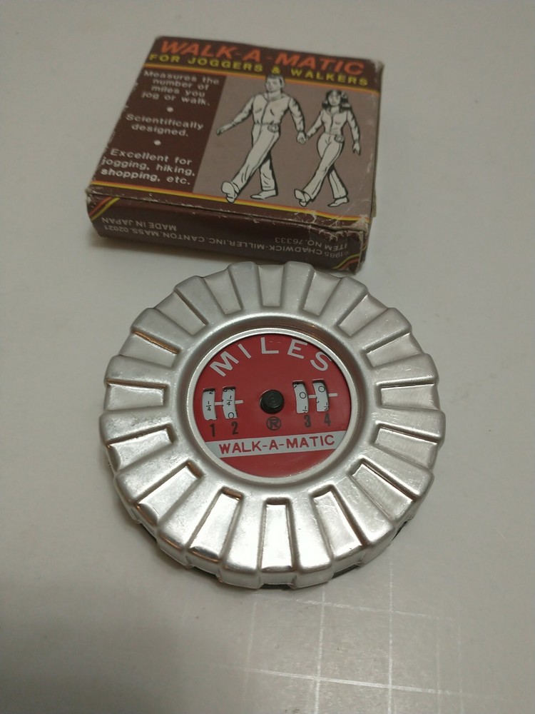 Vintage Walk-A-Matic Chadwick-Miller Pedometer