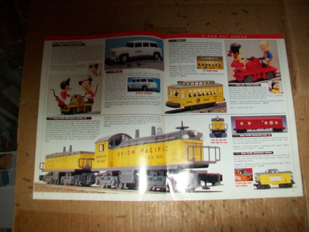 Vintage 1996 Lionel Model Trains Catalog