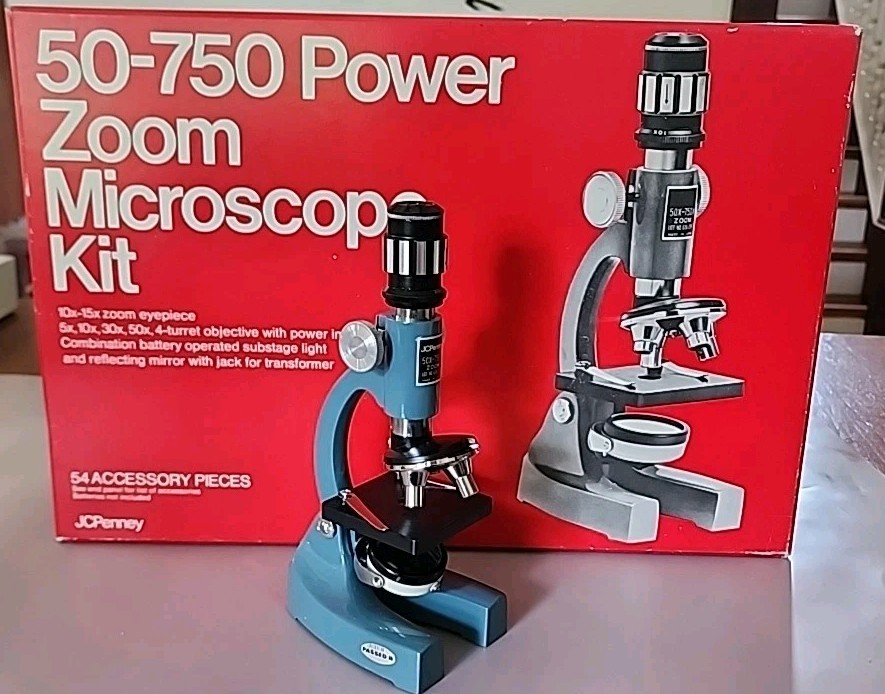 Vintage  Microscope  Kit made in Japan