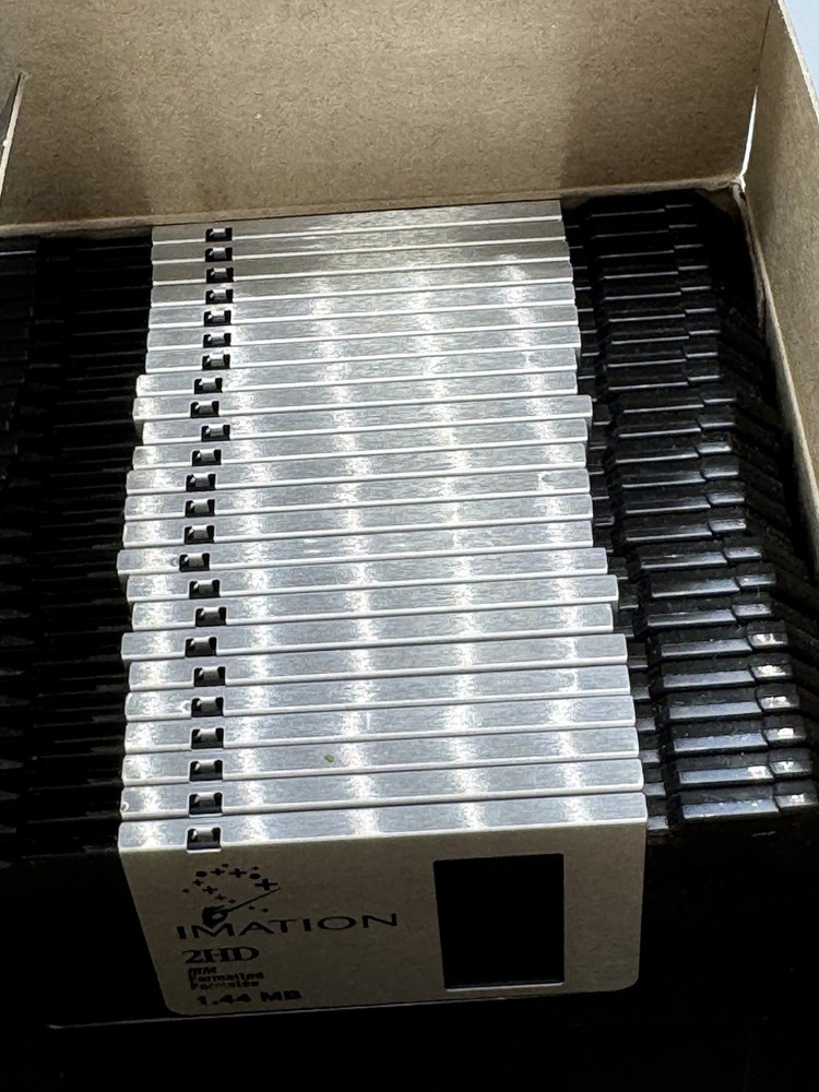 Imation 2HD Diskettes 3.5" Floppy Disk 1.44MB Pack Of 24