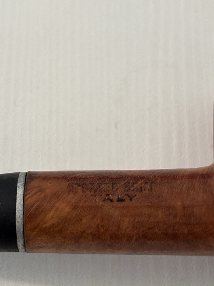 Vintage Mastercraft Synchromatic Smoking Pipe Imported Briar Italy