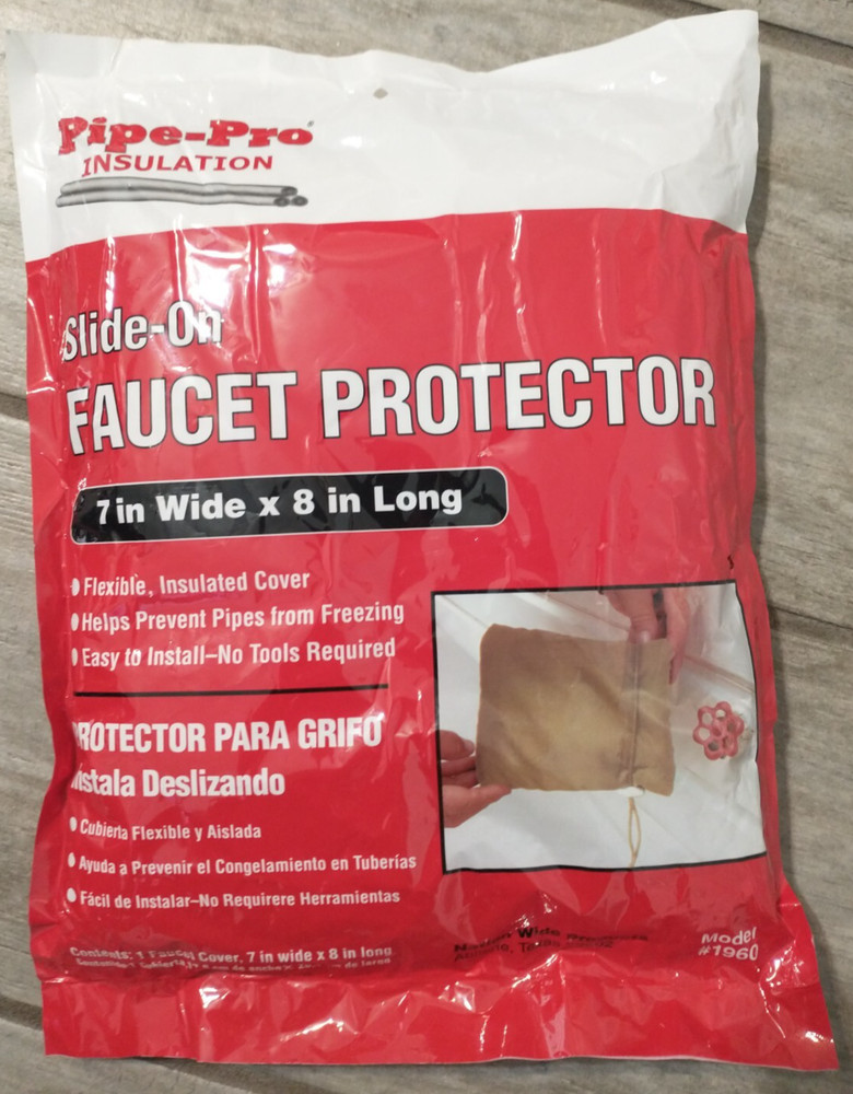 Pipe-Pro Insulation Slide-On Faucet Protector