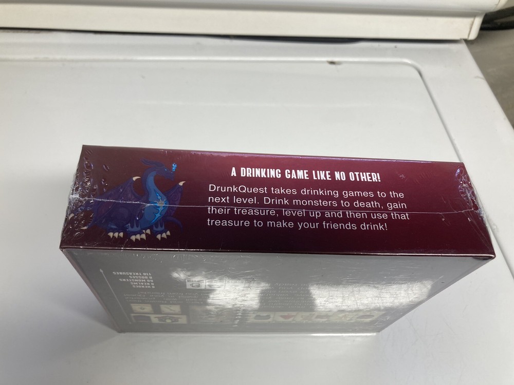 DrunkQuest Original Red Version. Base Edition. Brand New