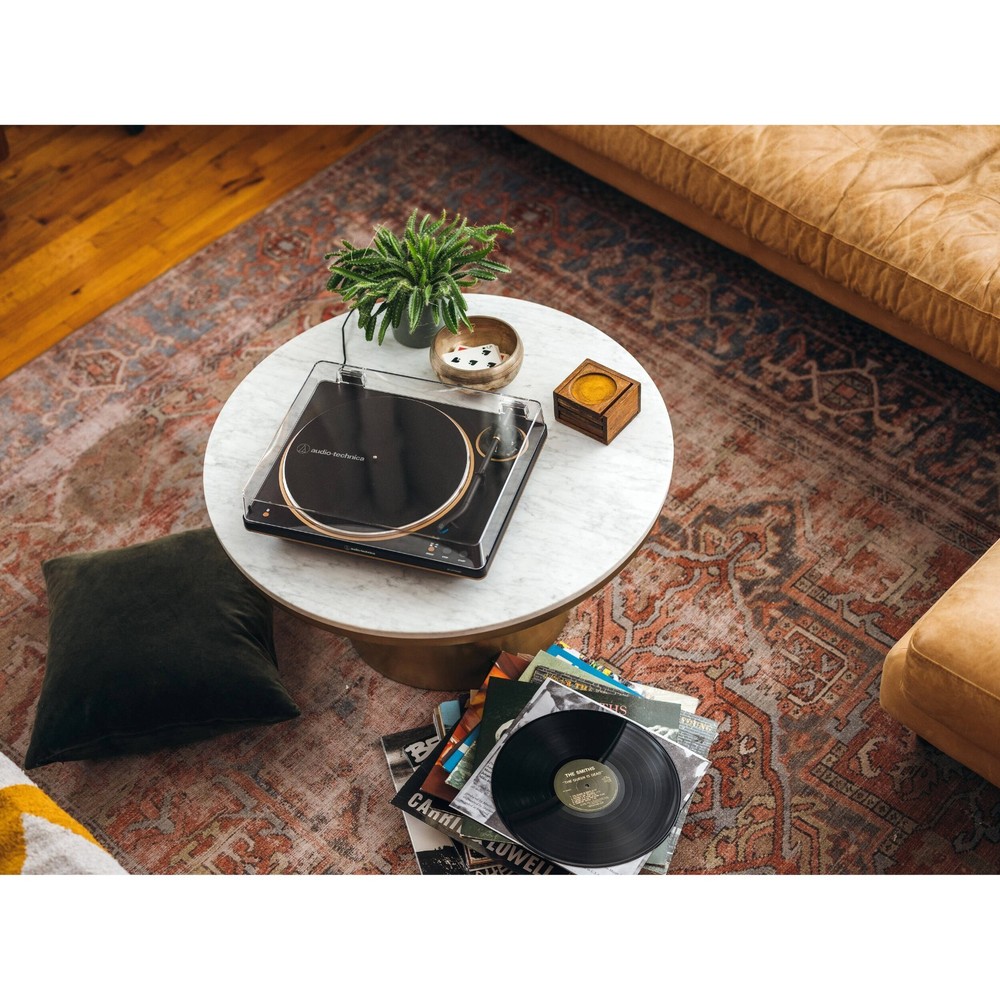 Audio-Technica Fully Automatic Belt-Drive Turntable (Black/Bronze)