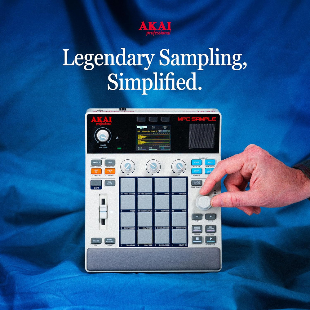 Akai Professional MPC Sample Standalone Portable Sampler, Sequencer and Effects