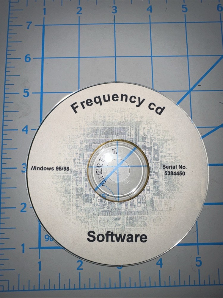 FREQUENCY CD WINDOWS 95/98 Software Disc