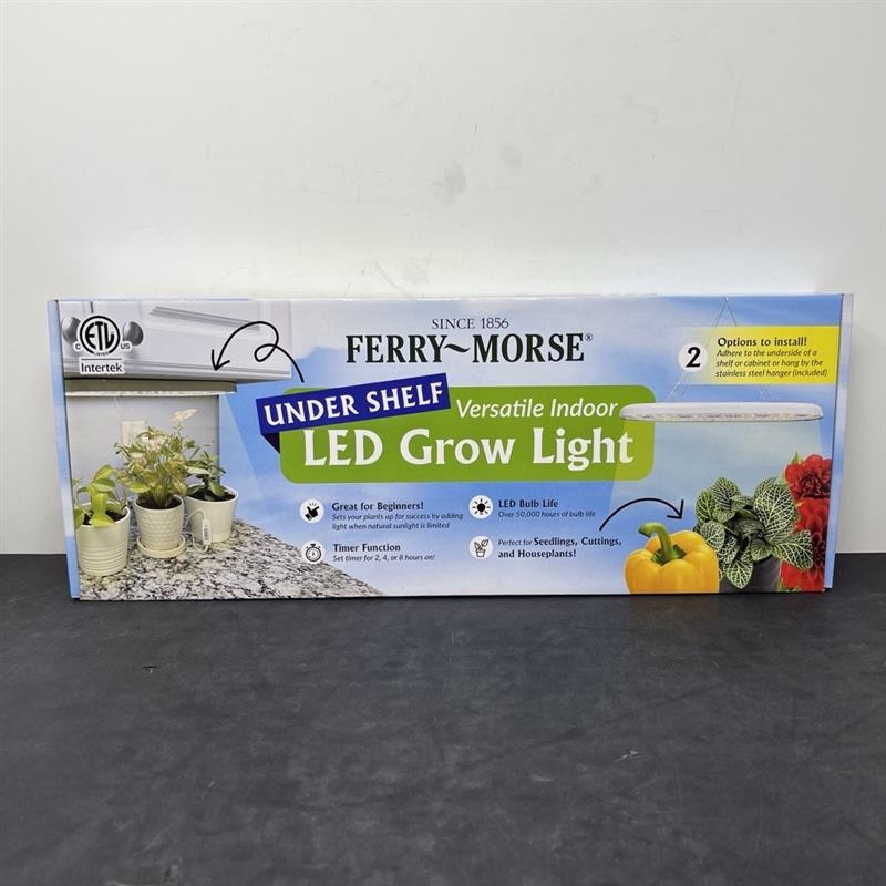 Ferry Morse LED Grow Light - Undershelf, Energy Efficient, Indoor, Removable