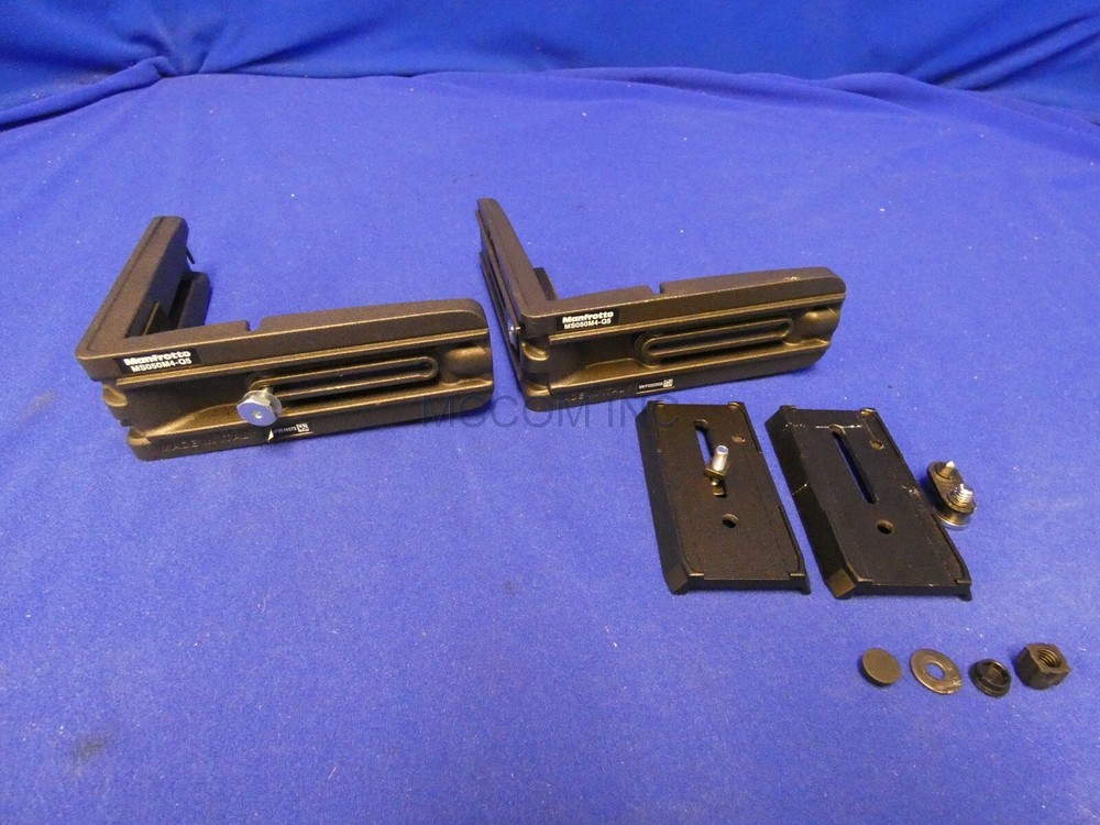 Manfrotto MS050M4-Q5 L Bracket Qty 2 READ AD