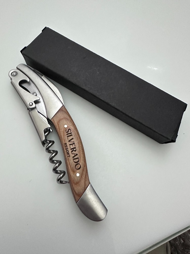 Vinstyle SILVERADO RESORT Hefty Quality Waiters Corkscrew Wine Key Opener