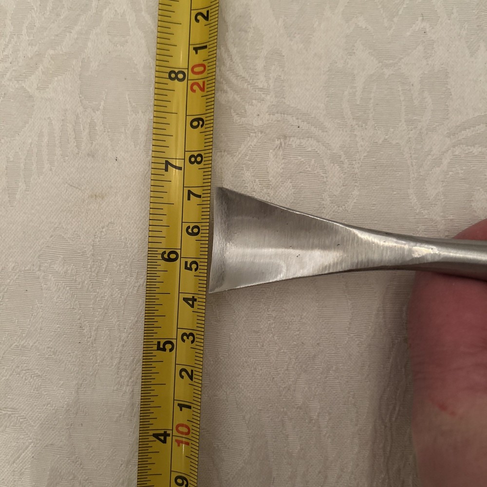 Custom Forged Long Neck Socket Gouge Chisel # 7 / 30mm Fishtail Guaranteed Sharp