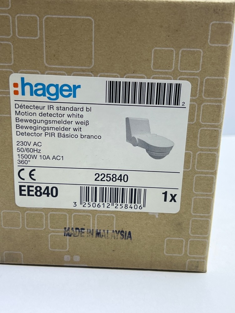 Hager EE840 Motion Detector White