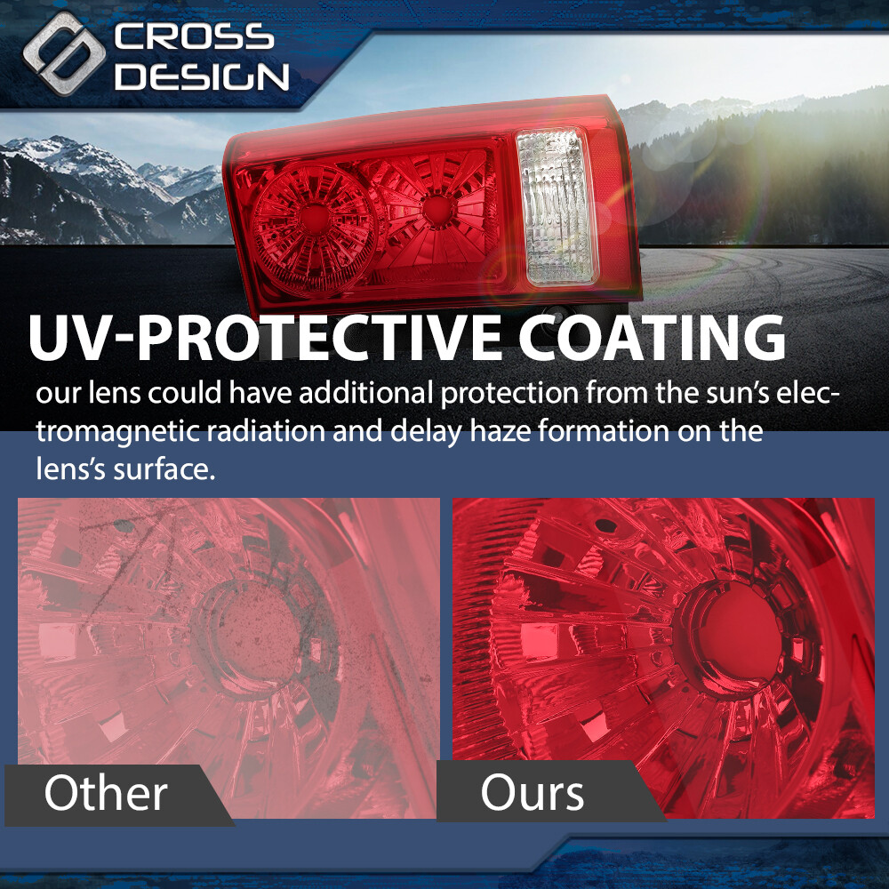 Fit For 2009-2015 Honda Pilot Right Rear Tail Light Assembly Passenger Side