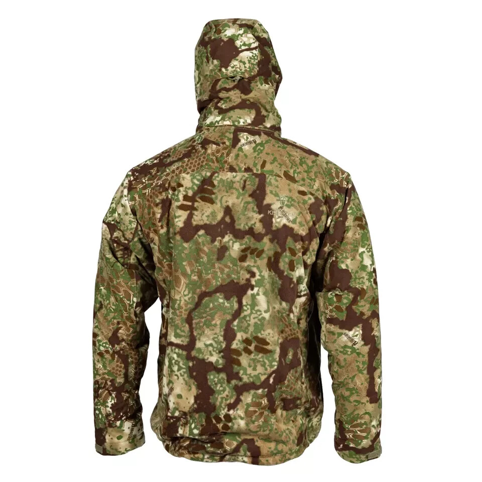 NEW Kryptek Vellus Hunting Jacket, Transitional Waterproof, Camouflage, LARGE
