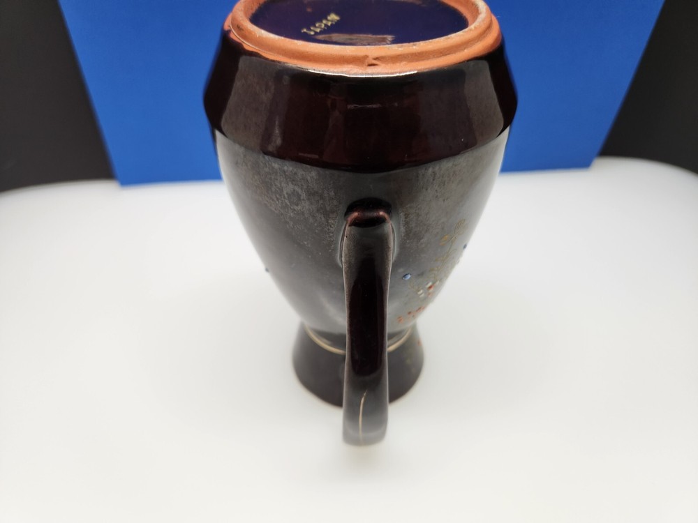 Vintage Stoneware Ceramic Pitcher Japan