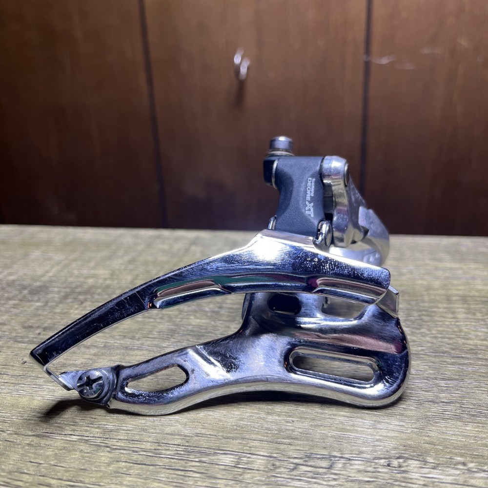 Shimano Deore XT Front Derailleur FD-M738 Bottom Pull MTB 34.9 Clamp On MTB NICE
