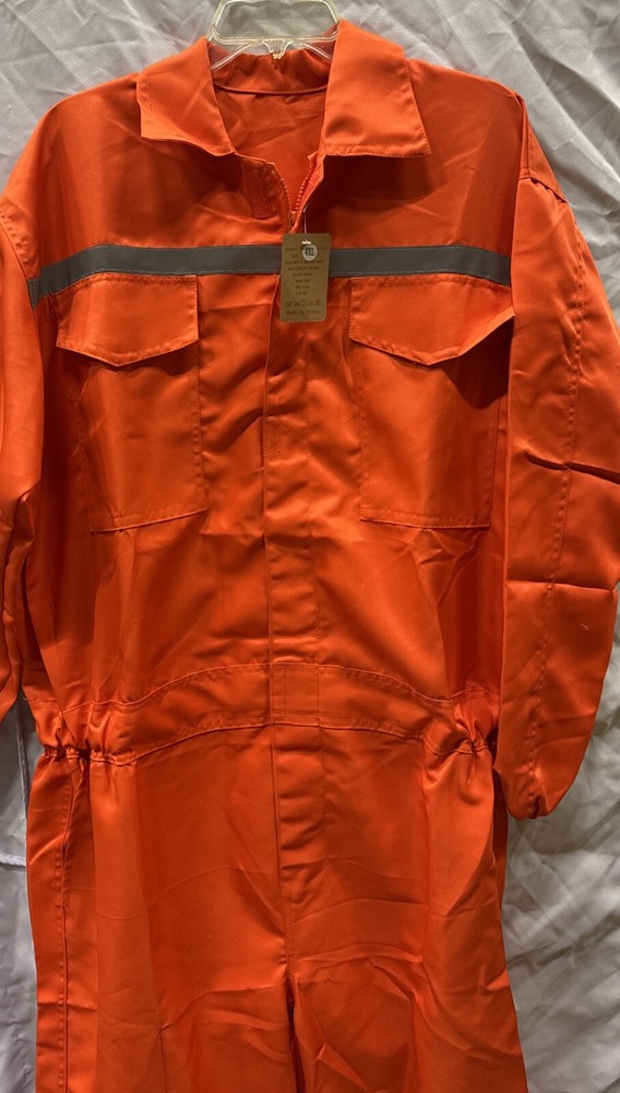 Orange Safety Jump Suit