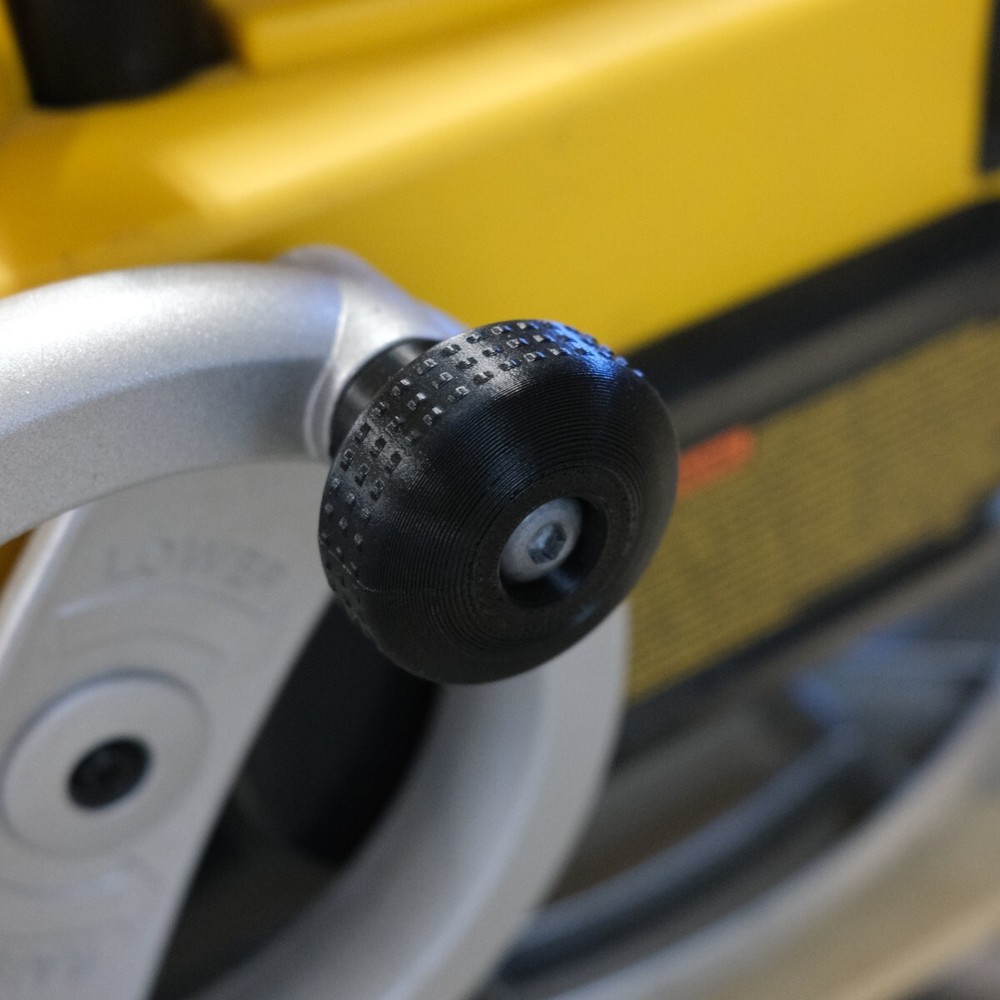Short Handle Upgrade for DeWalt DW735 Planer