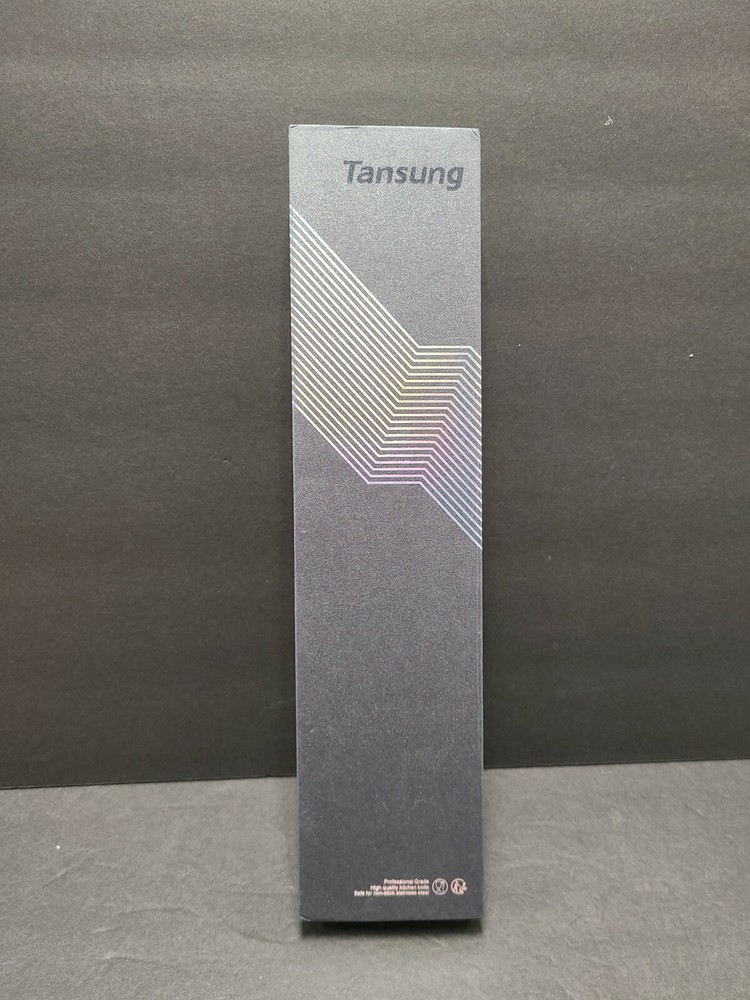 Tansung Kitchen Chef Knife 8 Inches Long With Ebony Handle